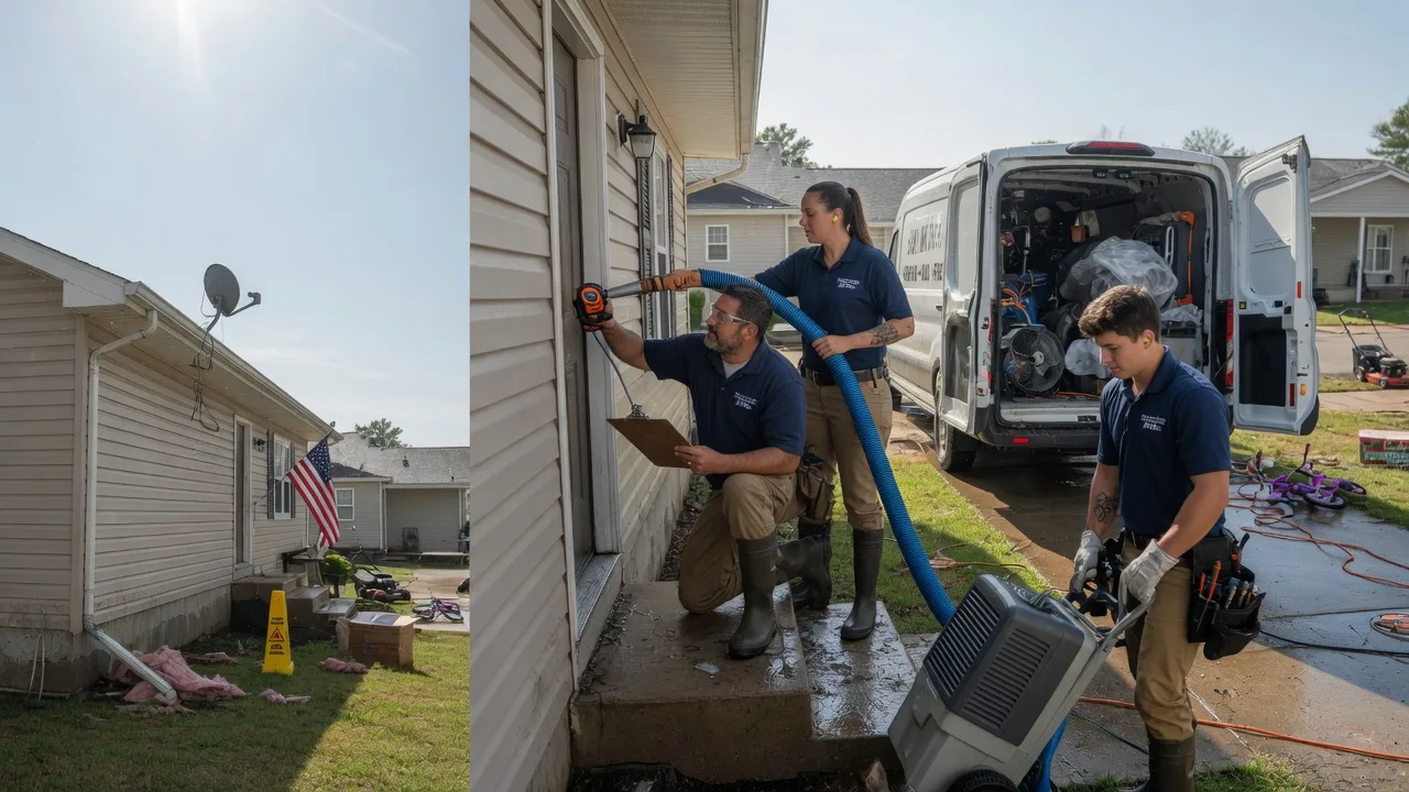 Ceiling Water Damage Restoration in Mount Pleasant, MI near me
